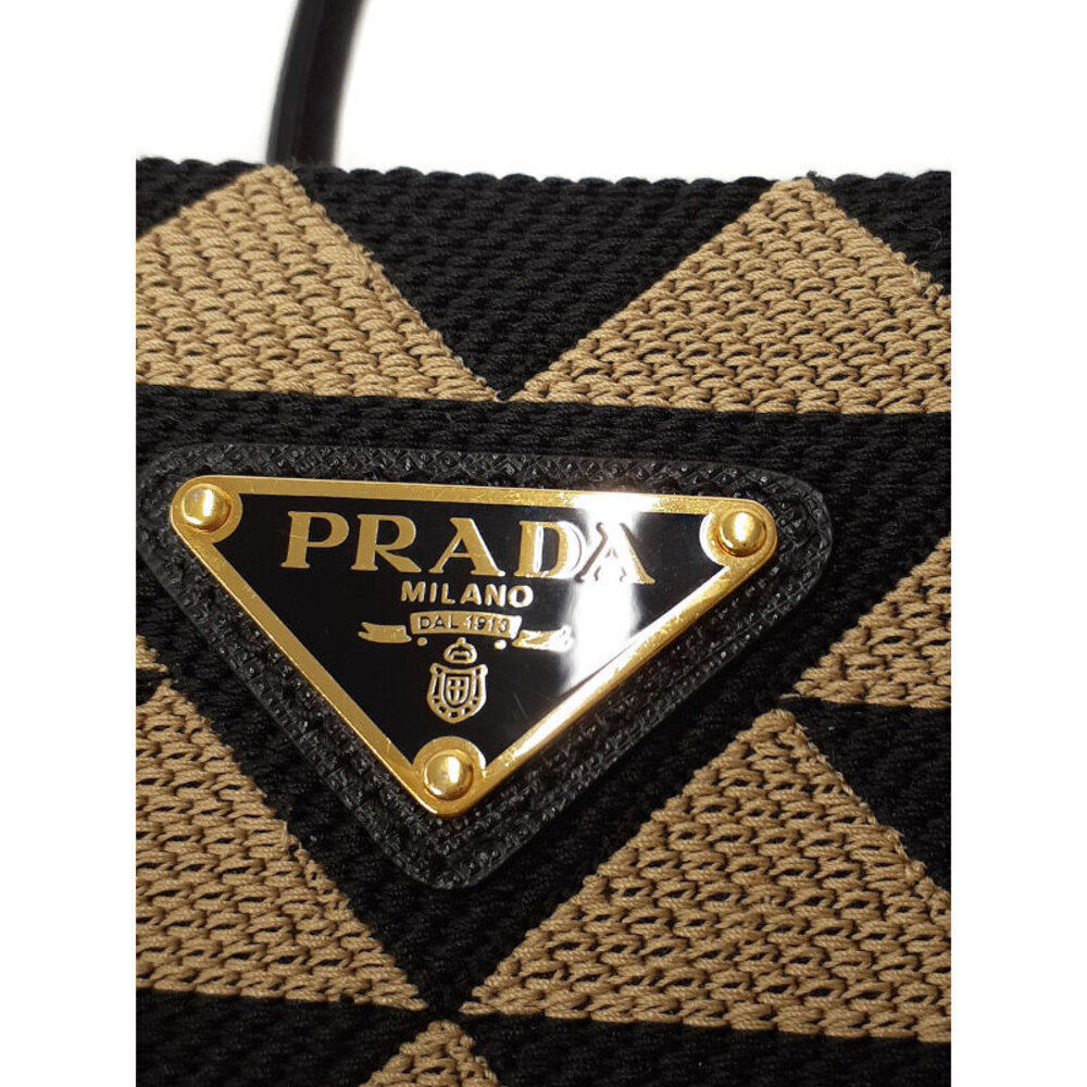 Prada Symbol Jacquard Embroidery Bag - Picture 7 of 9